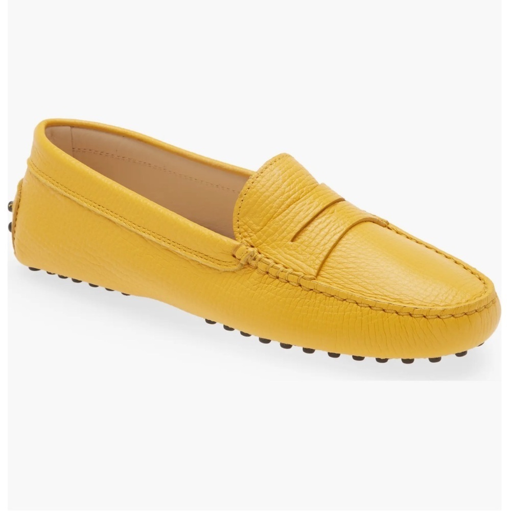 TODS Leather Penny Driving Moccasin